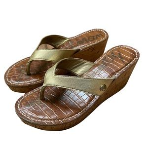 Sam Edelman Romy Platform Wedge Sandals Size 6.5